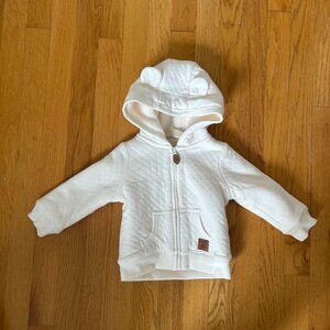 Carter's Simple Joy fleece lined hoodie bear ears